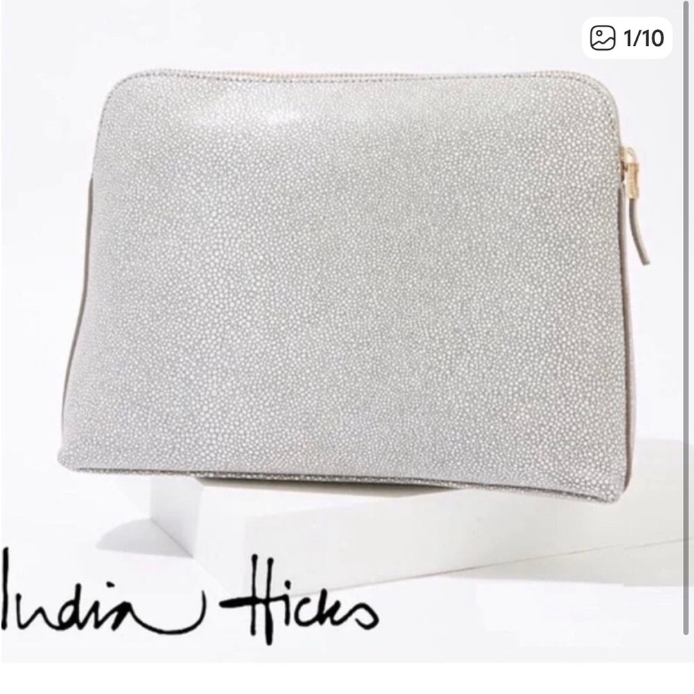 India Hicks Insider Stingray Pouch